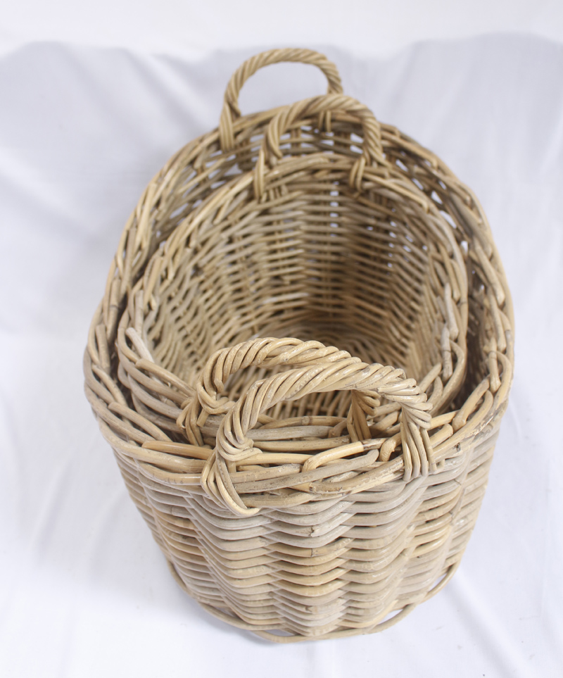 Basket, Oval with Handle 0120-22-1228 (5)