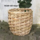 Round Weaving Rattan Basket-0120-22-1241